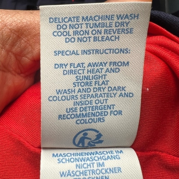 Boden Marianna Dress Women’s Size US 6 Navy Blue With Red Trim Lined / Form Fit - Picture 10 of 10